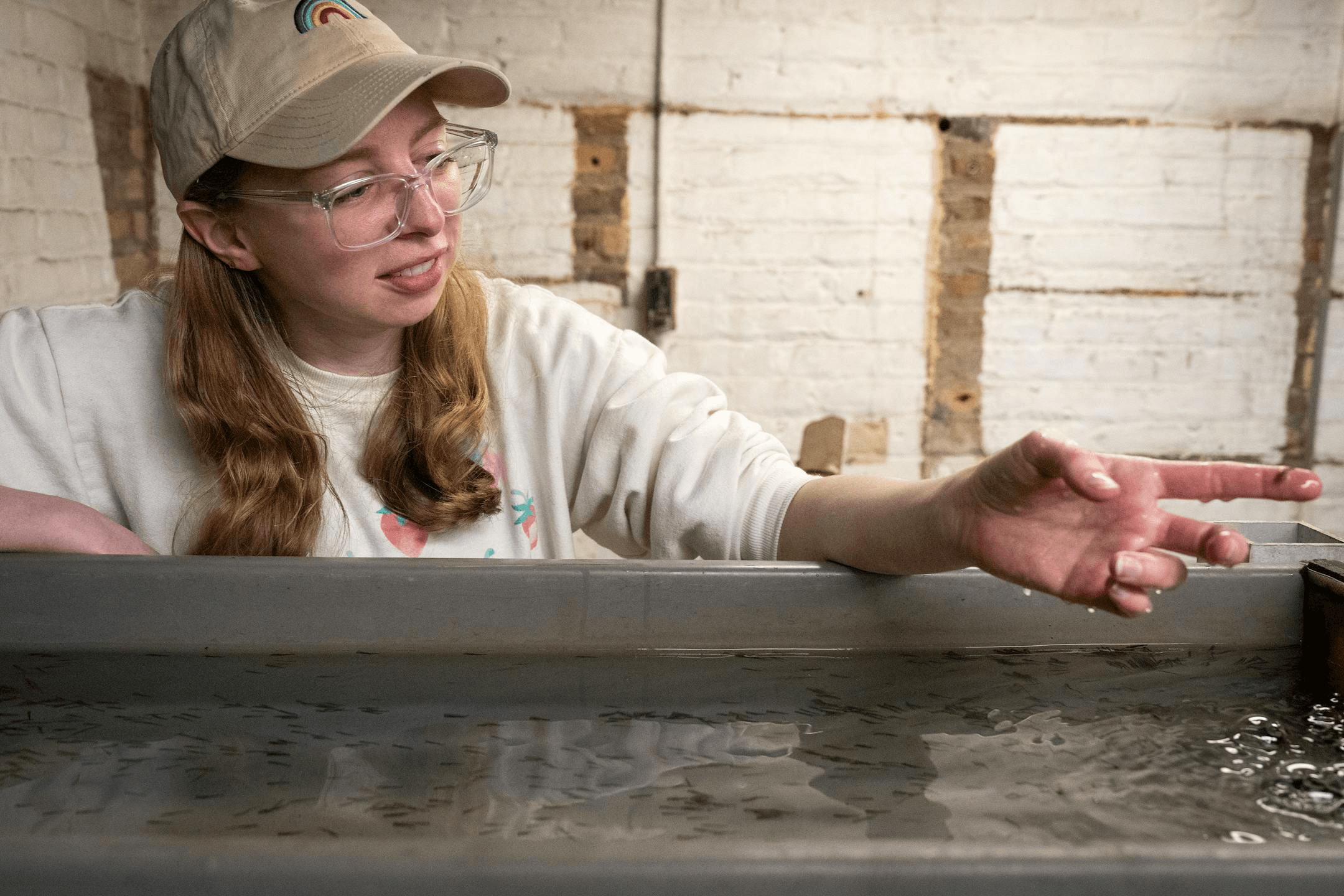 Featured image for “Star Tribune: Minnesota’s ‘Queen of Walleye’ raises millions of fish in a DNR basement”